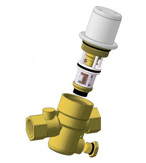 Регулятор давления воды Твэст ФРД10-2.0 1/2