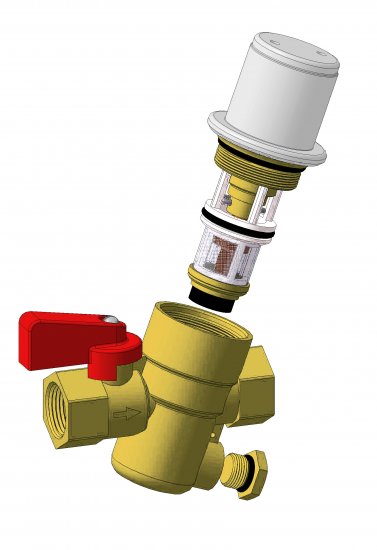 Регулятор давления воды Твэст КФРД10-2.0 1/2