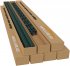 Забор-жалюзи Горизонт 2x2.5 м цвет зеленый