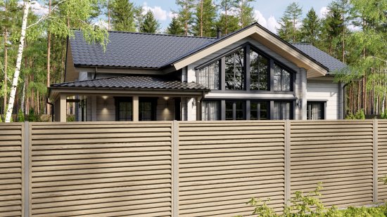 Еврожалюзи двусторонний Кавказ 2.5x2 м RAL 8017 коричневый/бежевый