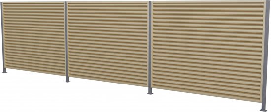 Еврожалюзи двусторонний Кавказ 2.5x2 м RAL 8017 коричневый/бежевый