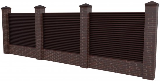 Еврожалюзи двусторонний Кавказ 2.5x2 м RAL 8017 коричневый/бежевый