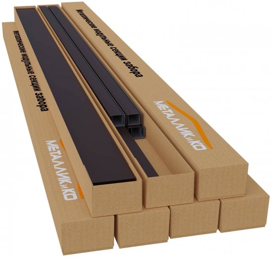 Еврожалюзи Утес 2x2.5 м RAL 8017 коричневый