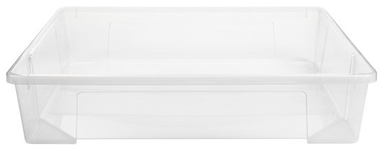 Ящик универсальный Tex-Box 78.5x58.5x17.2 см 61 л с крышкой полипропилен цвет прозрачный