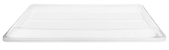 Ящик универсальный Tex-Box 78.5x58.5x17.2 см 61 л с крышкой полипропилен цвет прозрачный