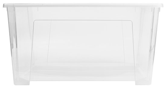 Ящик универсальный Tex-Box 78.5x58.8x40.5 см с крышкой полипропилен цвет прозрачный