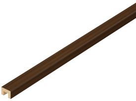 Рейка МДФ Орех натуральный 280x3.5x2.5 см