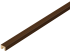 Рейка МДФ Орех натуральный 280x3.5x2.5 см