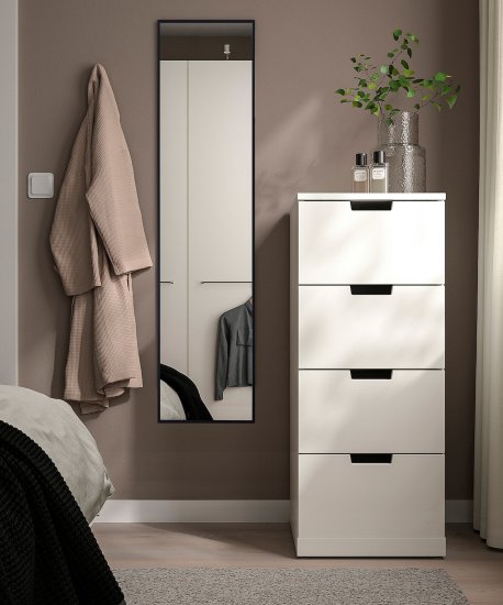 Зеркало декоративное Psyche прямоугольное 35x151.5 см без рамы