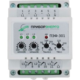 Электронный переключатель фаз НТК Приборэнерго ПЭФ-301