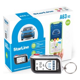 Охранно-телематичекий комплекс StarLine A63 v2 ECO