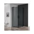 Душевой уголок Cezares SLIDER-AH-2-90/100-100/110-GRIGIO-NERO