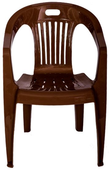 Кресло №5 Комфорт-1 54x53.5x78 см полипропилен шоколадный