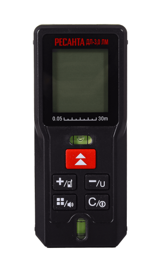 Дальномер лазерный Ресанта ДЛ-3.0, 30 м