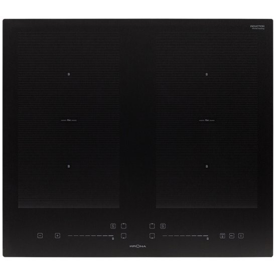 Варочная панель индукционная Krona Maxima Onyx 60 4 конфорки черная