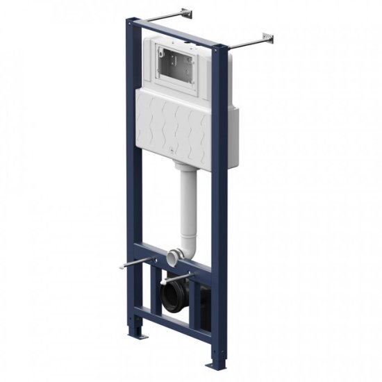 Инсталляция AM.PM Pro для подвесного унитаза пневматическая без кнопки (I012704)