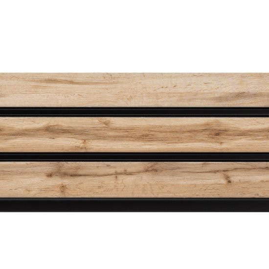 Реечная панель из экополимера 113х2800х10 мм FineBer бук золотой 0,317 кв.м