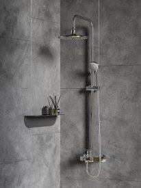 Душевая система Esko Marburg STMB54 со смесителем 3 режима цвет хром