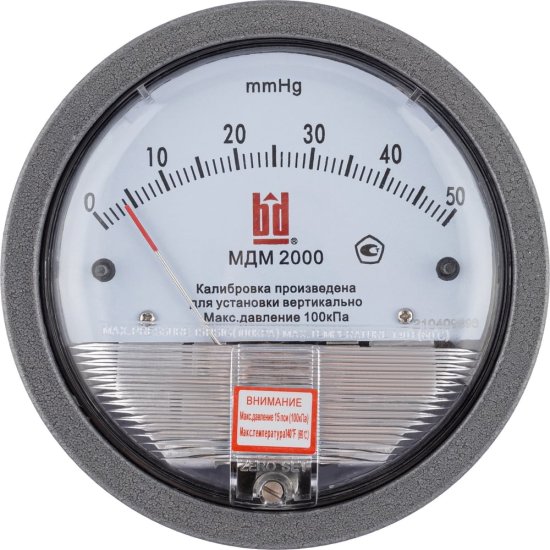 Дифференциальный мембранный манометр BD BD 2000