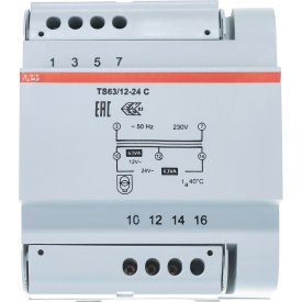 Разделительный трансформатор безопасности ABB TS63/12-24C