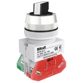 Переключатель DEKraft ПЕ30-AC-2-BLK