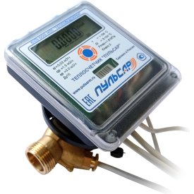 Прямой механический теплосчетчик Пульсар Ду15