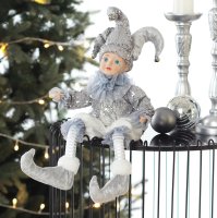 Декоративная фигура Клоун сидячий 934944 29x15 см