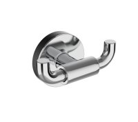 Крючок Lemer Aller стальной двухрожковый цвет хром