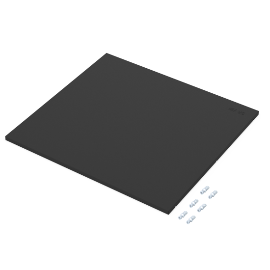 Полка для шкафа Лион 56.4x51.8 см металл цвет черный