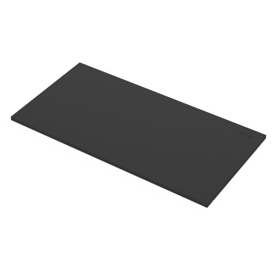 Полка для шкафа Лион 76.4x39 см металл цвет черный