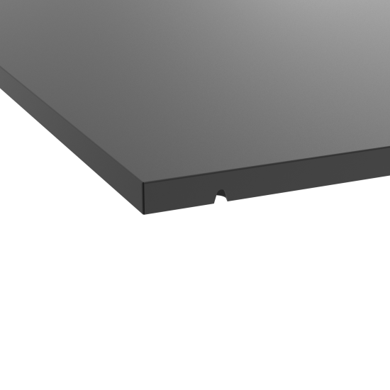 Полка для шкафа Лион 56.4x39 см металл цвет черный