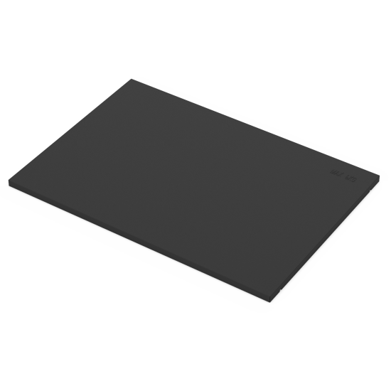 Полка для шкафа Лион 56.4x39 см металл цвет черный