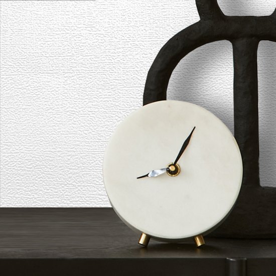 Обои под покраску флизелиновые антивандальные KREAFORTA Батист белые 1.06x25 м 113г/м²