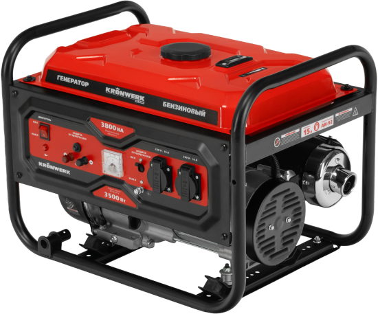 Генератор бензиновый Kronwerk LK-3800R, 3.8 кВт
