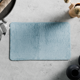 Коврик для ванной Swensa Ping 50x80 см цвет серо-голубой