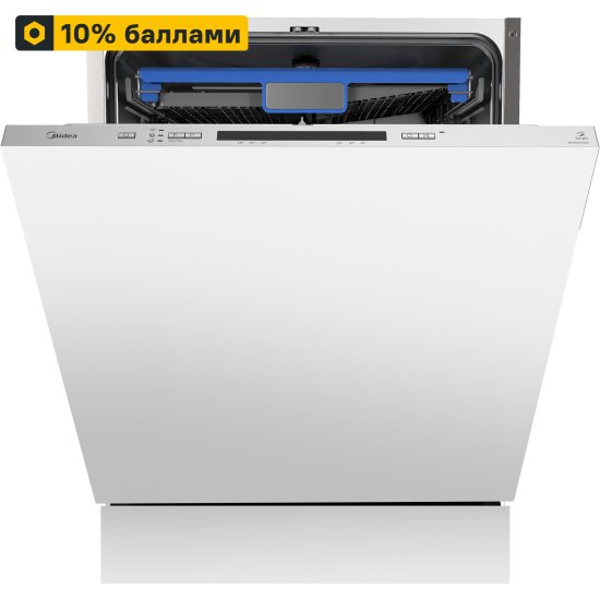Встраиваемая посудомоечная машина Midea MID60S300I 60 см 6 программ цвет серебро