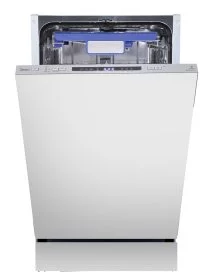 Встраиваемая посудомоечная машина Midea MID45S300I 45 см 6 программ цвет серебро