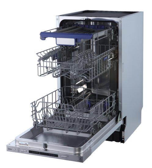 Встраиваемая посудомоечная машина Midea MID45S300I 45 см 6 программ цвет серебро