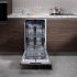 Встраиваемая посудомоечная машина Midea MID45S300I 45 см 6 программ цвет серебро