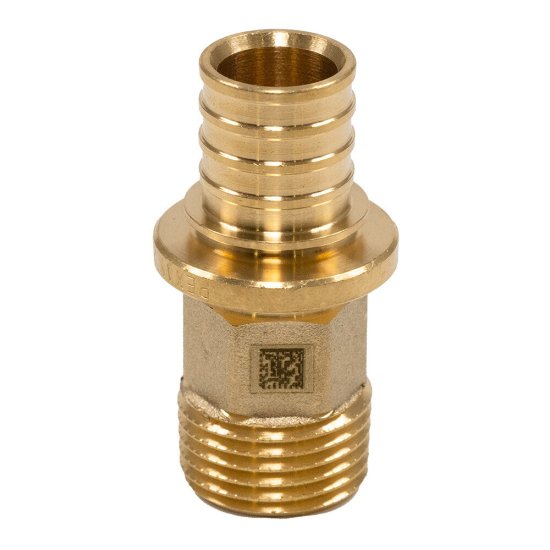 Соединитель прямой Рехау MX 20 мм х 1/2 НР(ш) (11096741001)