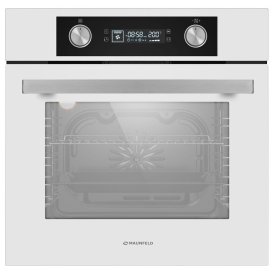 Духовой шкаф электрический встраиваемый Maunfeld AEOH6062W 595 мм белый (КА-00021366)