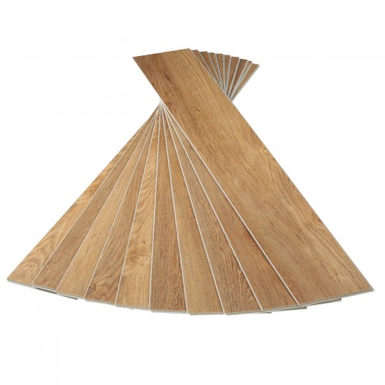 Плитка кварцвиниловая Natisston Maestro дуб шоколадный замковая 2,232 кв.м 4 мм с фаской