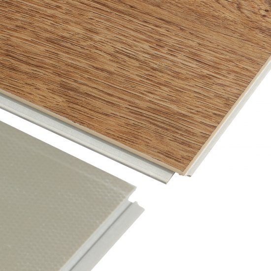 Плитка кварцвиниловая Natisston Maestro дуб шоколадный замковая 2,232 кв.м 4 мм с фаской