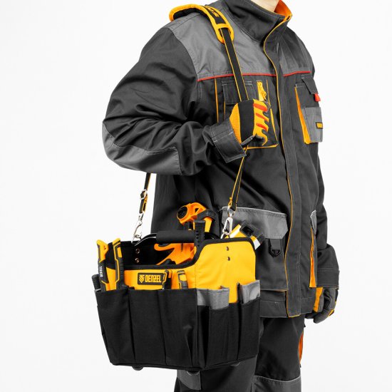 Сумка для инструментов Denzel 260х240х300 мм с ремнем