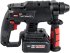 Перфоратор аккумуляторный бесщеточный SDS-plus Elitech HD CRH2022SL, 20 В Li-Ion 4 Ач, 2.3 Дж