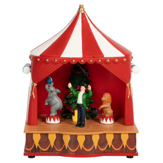 Новогодняя композиция светящаяся Шапито