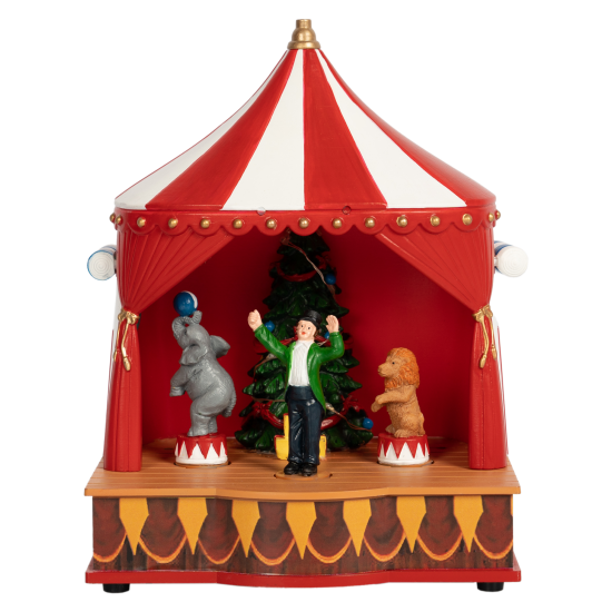 Новогодняя композиция светящаяся Шапито