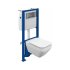 Комплект Cersanit CREA SQUARE CO DPL EO slim + LINK PRO