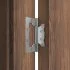Дверь межкомнатная остекленная Онда В 70x200 см ПВХ цвет орех/пекан с замком и петлями
