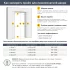 Дверь межкомнатная остекленная Онда Г 90x200 см ПВХ цвет орех/пекан с замком и петлями